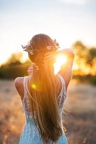 ロングヘアー 毛先スカスカ