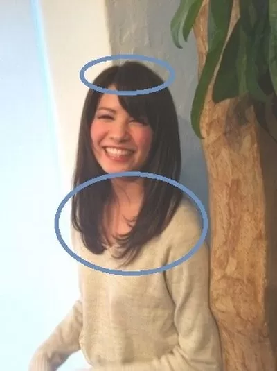 ストレートパーマ　縮毛矯正