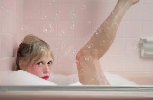 美容室　シャンプー